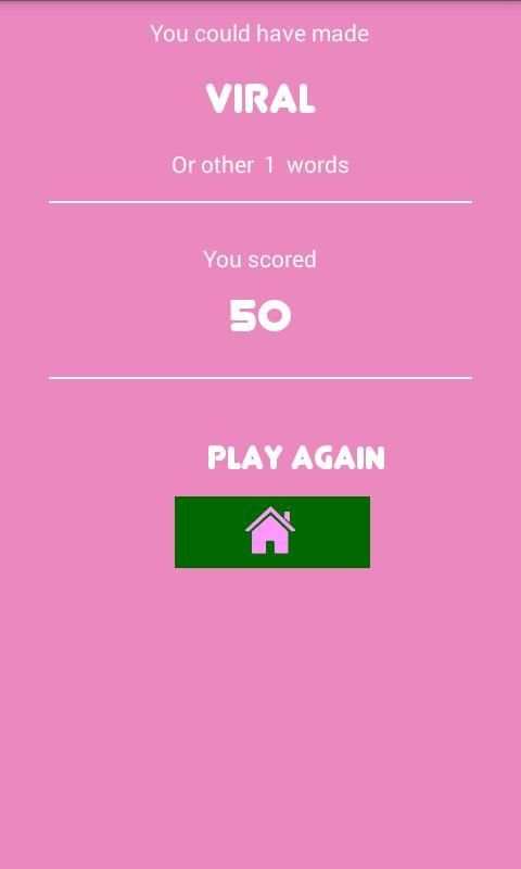 Five Letters Game скриншот 1