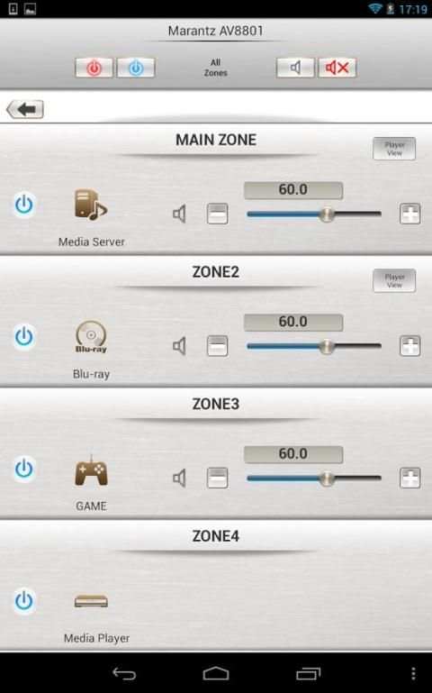 Marantz Remote App स्क्रीनशॉट 1