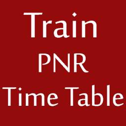 Rail running status and train time table, PNR APP