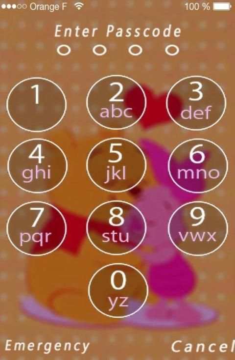 Lock Screen For The Pooh скриншот 4