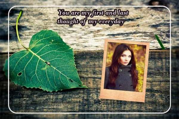 love status photo frame - love status photo app скриншот 3