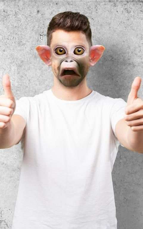 monkey face camera screenshot 3