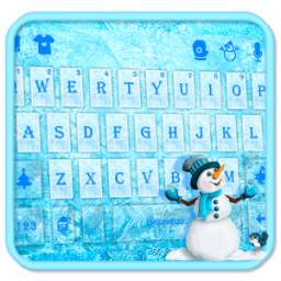 Icy Blue Keyboard Theme
