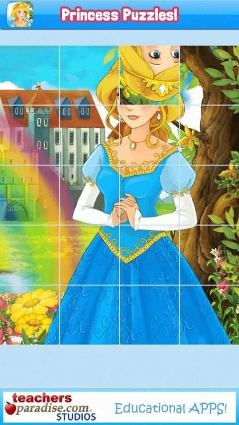 Princess Puzzles Girls Games скриншот 11