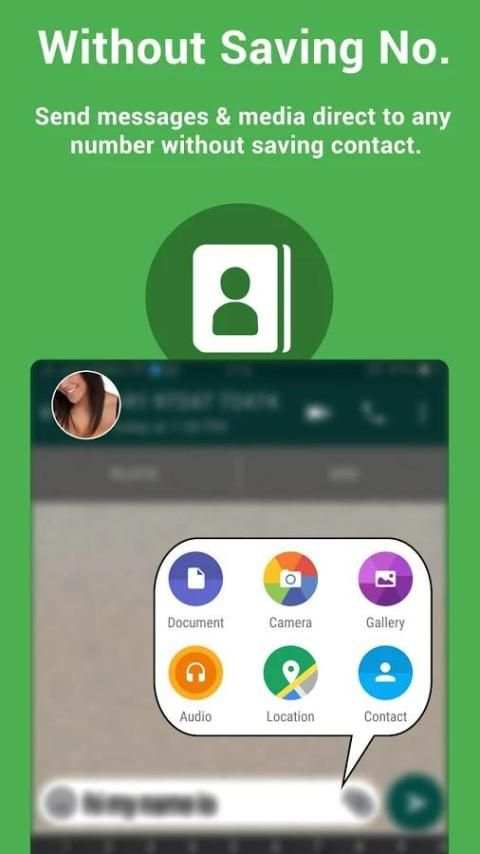 Open In WhatsApp - Direct Chat screenshot 1