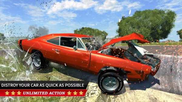 Real Car Crash Engine Simulator screenshot 1