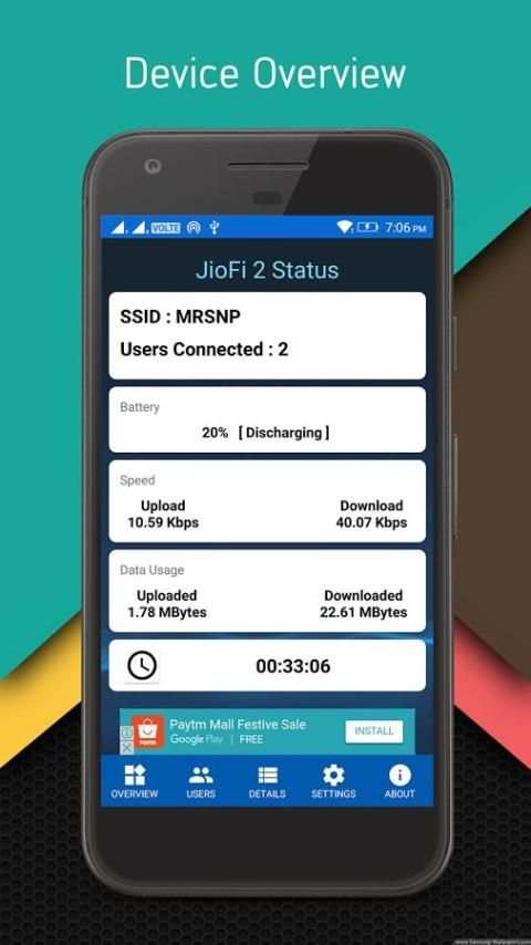 JioFi 2 Status स्क्रीनशॉट 2