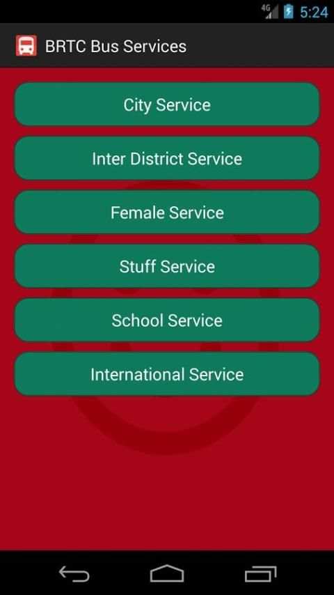 BRTC Bus Services screenshot 3