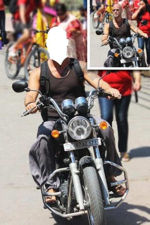 Bullet Bike Photo Suit скриншот 3
