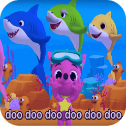 baby shark ping pong icon