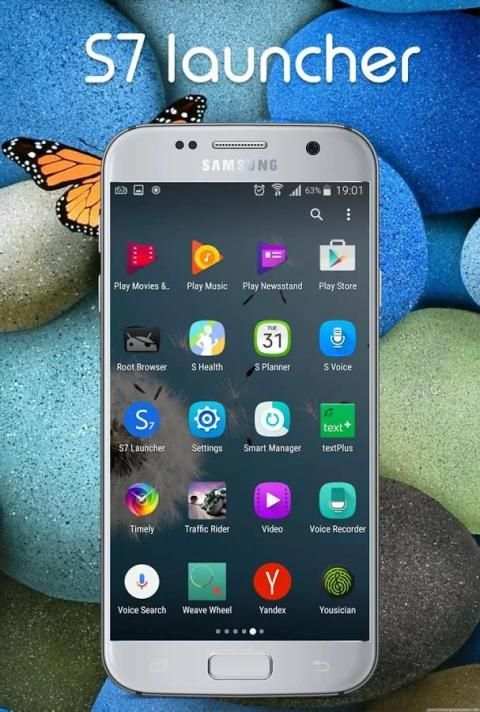 S7 Launcher Galaxy screenshot 2