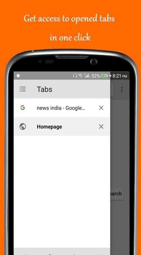 Tez Browser - Fastest Browsing and Downloading скриншот 5