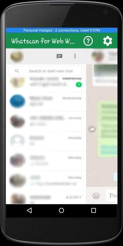 WhatScan For Web Whatsapp 5 تصوير الشاشة