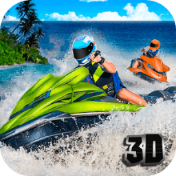 ikon Speed Boat Turnamen Racing 3D