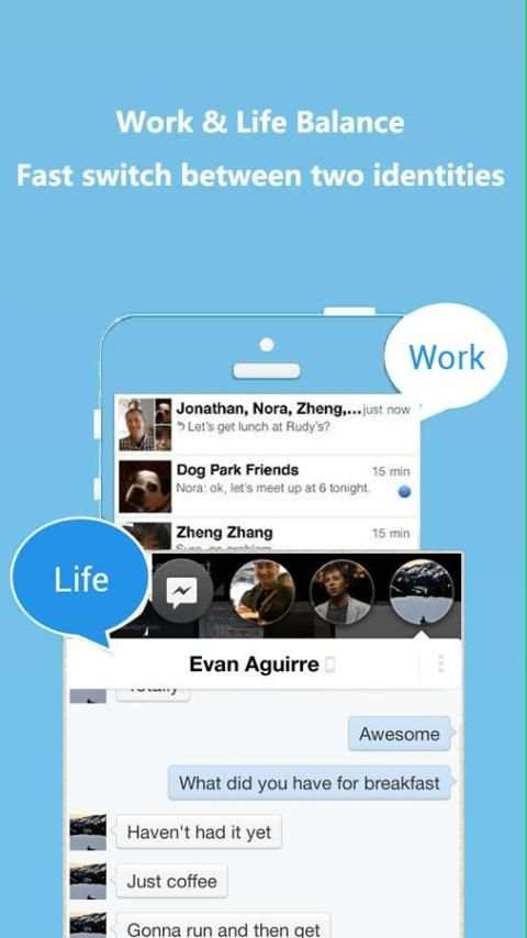 Multi messenger for Facebook screenshot 1
