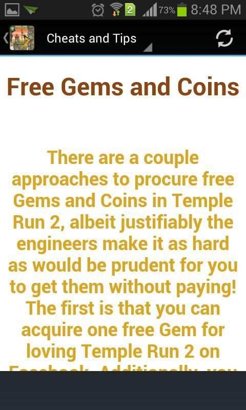 Guide For Temple Run 2 screenshot 1