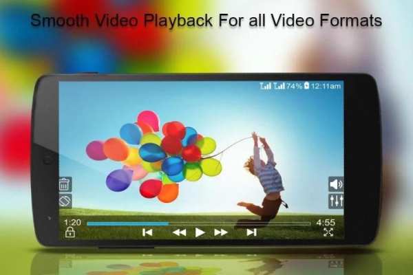 MP4/3GP/AVI HD Video Player скриншот 3