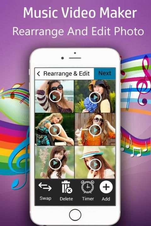 Music Video Maker - Photo to Video Maker скриншот 2