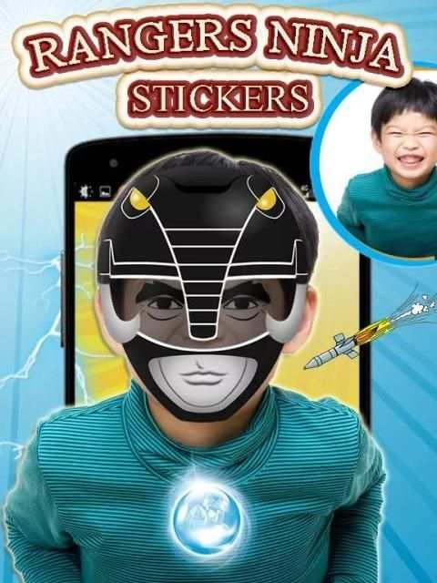 Rangers Ninja Steel Photo Editor скриншот 3