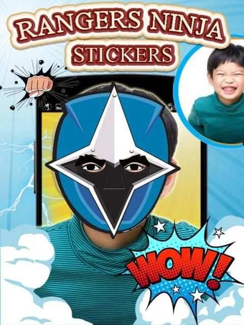 Rangers Ninja Steel Photo Editor скриншот 1