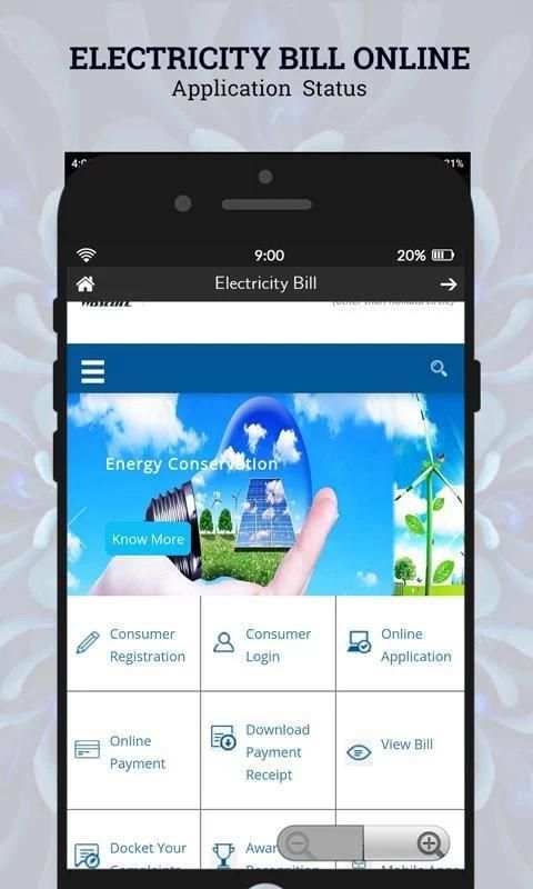 Electricity Bill Online Application Status screenshot 7