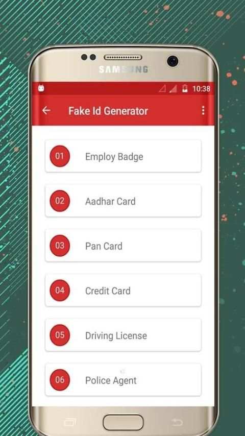 Fake ID Card Maker 6 تصوير الشاشة