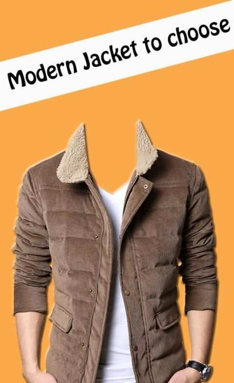 Man Jacket Photo suit 2 تصوير الشاشة