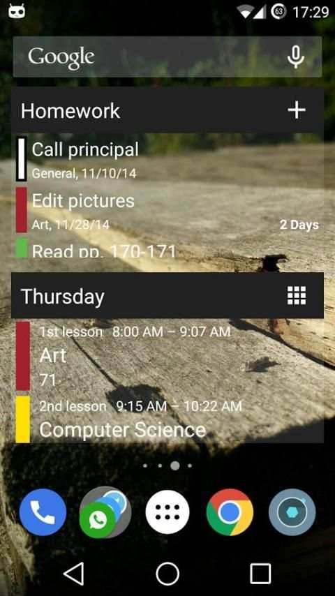 Timetable screenshot 5