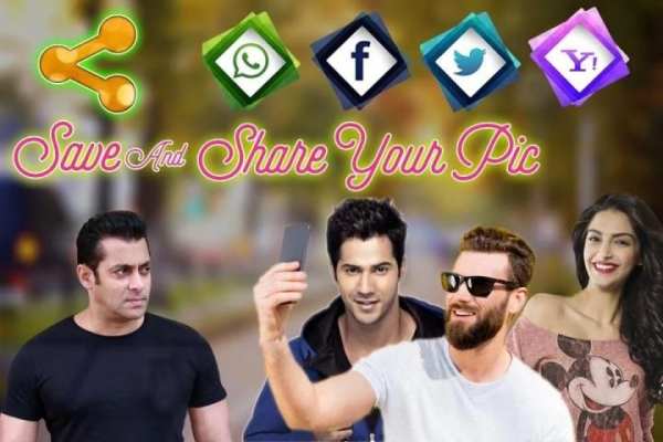 Selfie with Celebrity : Celebrity Photo Editor скриншот 1