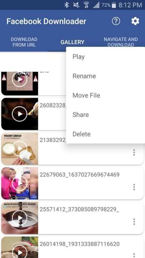 Facebook Video Downloader screenshot 2