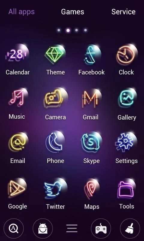 Light Style GO Launcher Theme screenshot 3