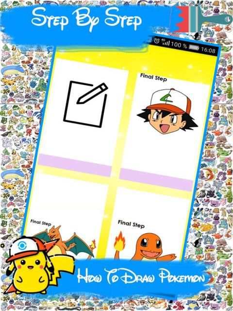 How To Draw Pokemon स्क्रीनशॉट 4