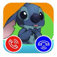 real Stitch call video (( OMG HE ANSWRED ME )) on 9Apps