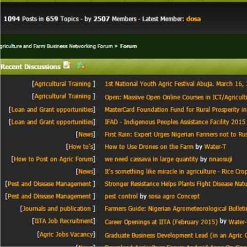 Agriculture Forum screenshot 1