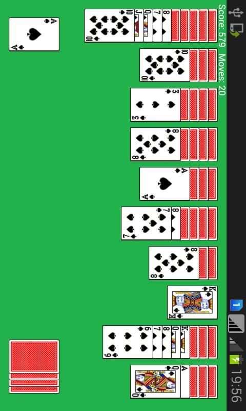spider solitaire the card game screenshot 1