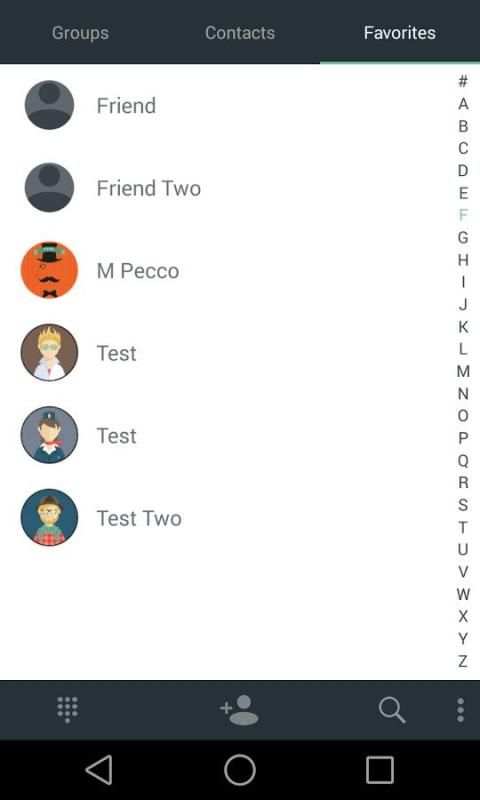 Material Light Green for ExDialer 3 تصوير الشاشة
