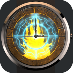 Fire Metal Watch Face иконка