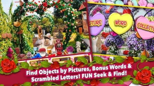Hidden Object Valentine Day - Quest Objects Game screenshot 3