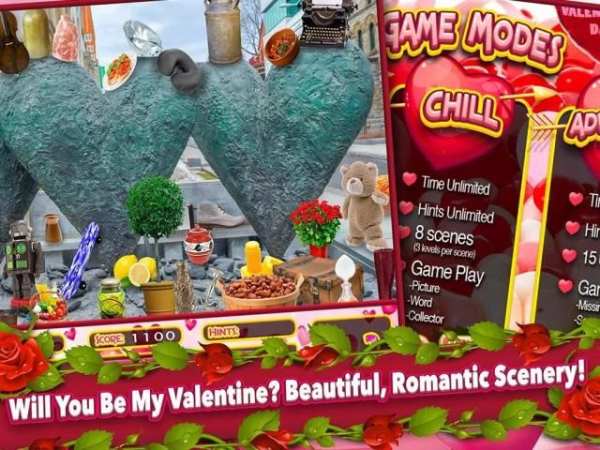 Hidden Object Valentine Day - Quest Objects Game screenshot 11