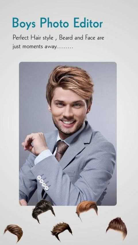 Boys Photo Editor 4 تصوير الشاشة