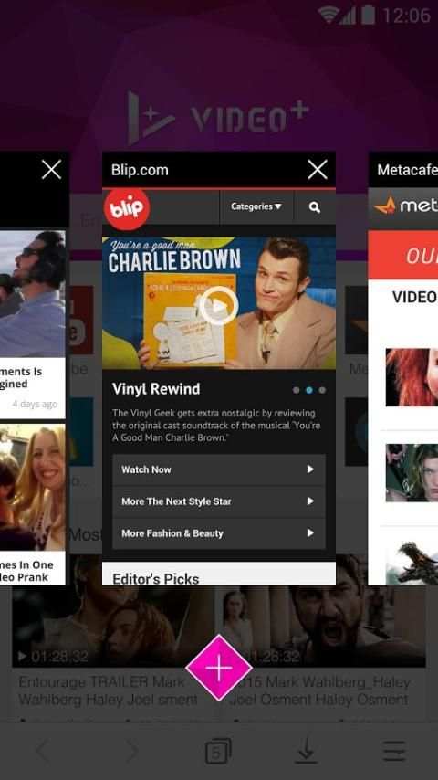 Video+ Browser screenshot 1
