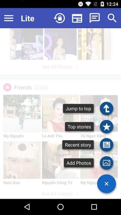 Lite for Facebook - Protect screenshot 2