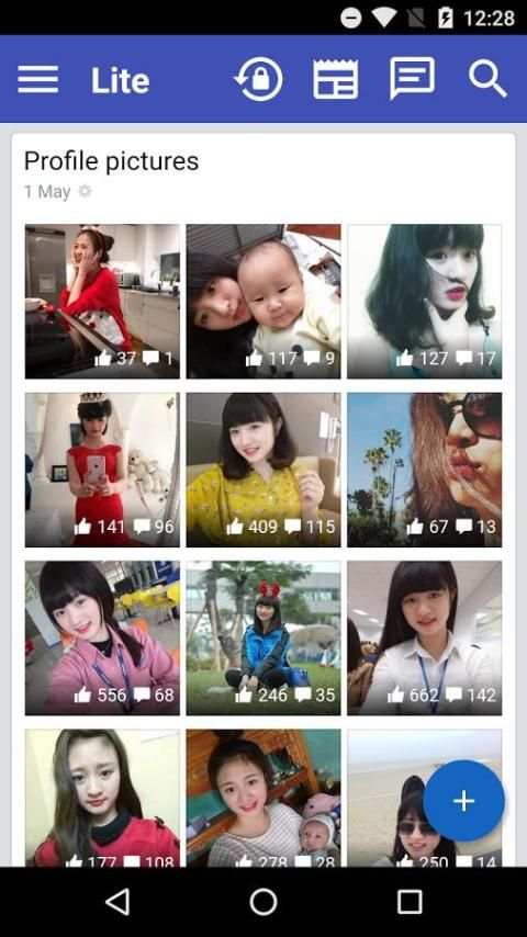 Lite for Facebook - Protect screenshot 1