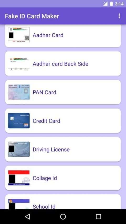 Fake Id Card Maker स्क्रीनशॉट 6