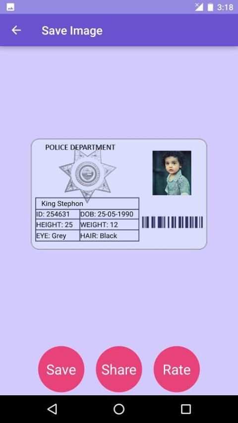 Fake Id Card Maker screenshot 3
