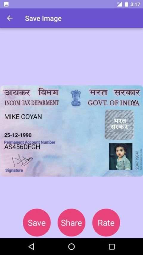 Fake Id Card Maker स्क्रीनशॉट 4