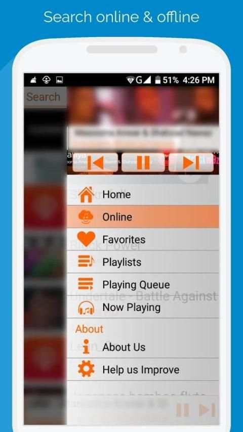 Online Music Streaming скриншот 4