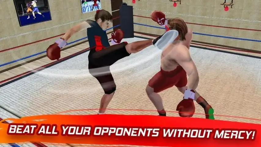 Kickboxing Fighting Tiger 3D 3 تصوير الشاشة