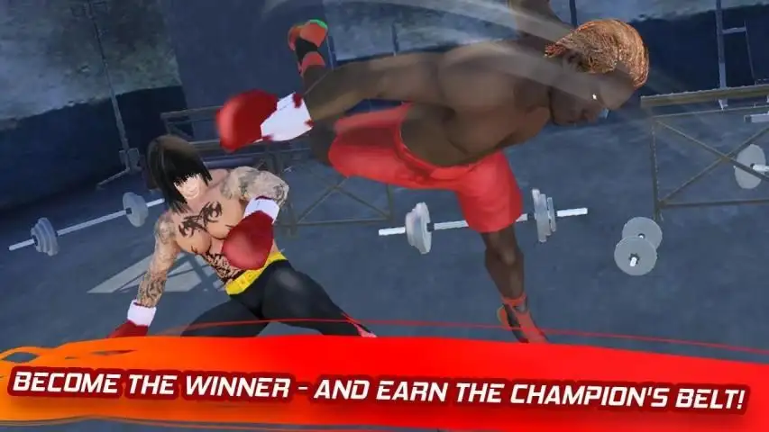 Kickboxing Fighting Tiger 3D 1 تصوير الشاشة