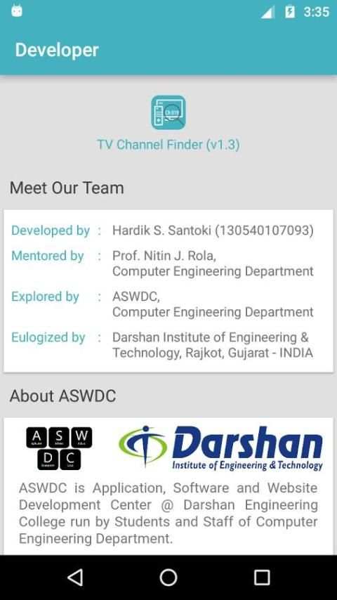 TV Channel Finder स्क्रीनशॉट 7